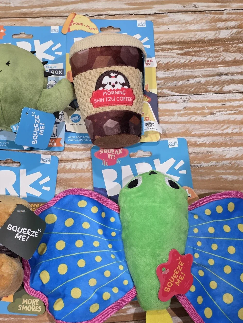 5 New BarkBox All Dog Sizes Toys Bark Box